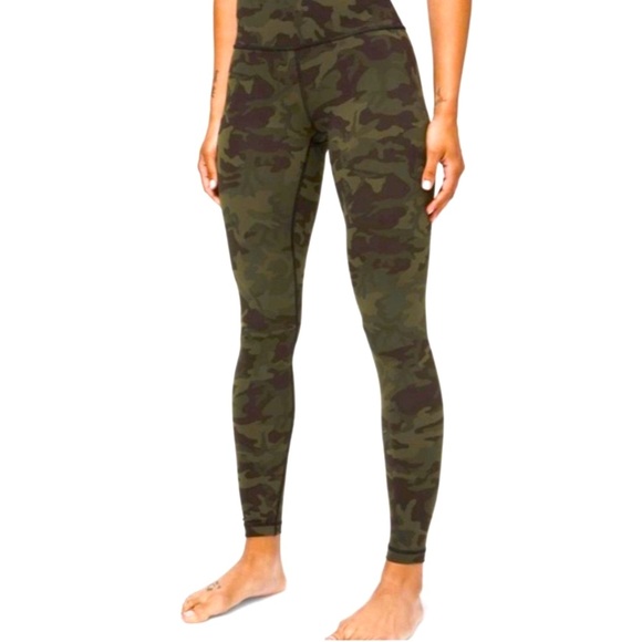 Lululemon Align Green Camo - Picture 3 of 15